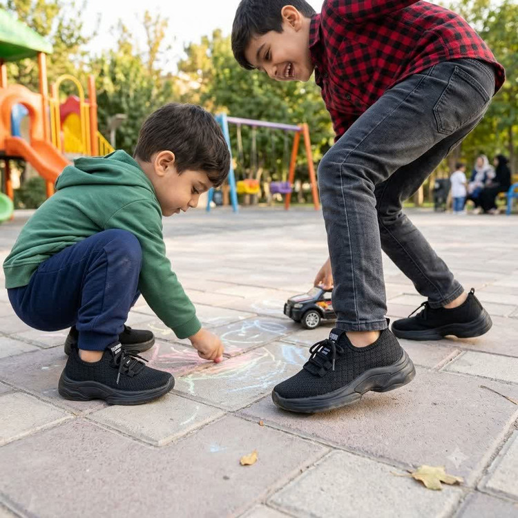 کتونی جورابی اسکیچرز بچگانه